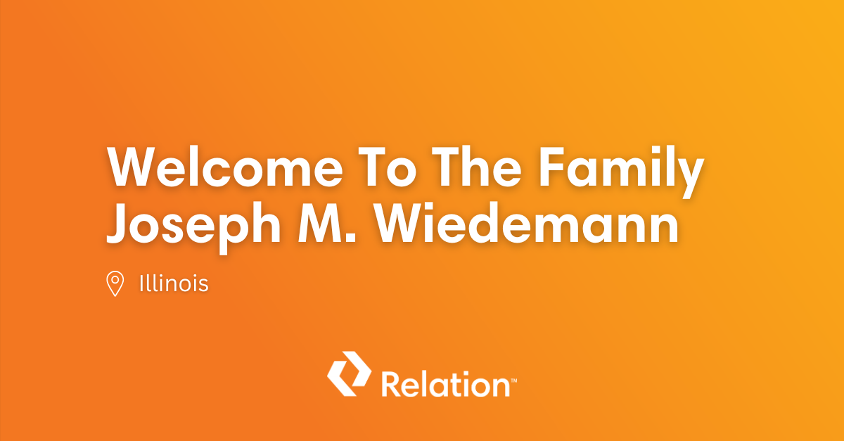 Relation Acquires Joseph M. Wiedemann