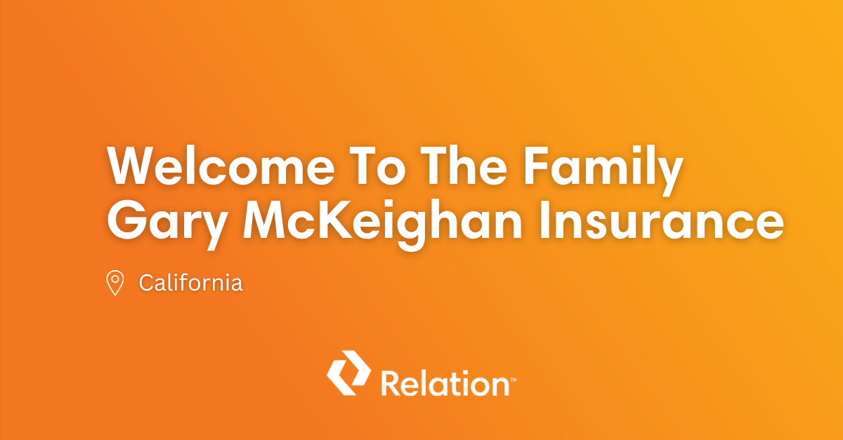 Relation Insurance Acquires Gary McKeighan Insurance