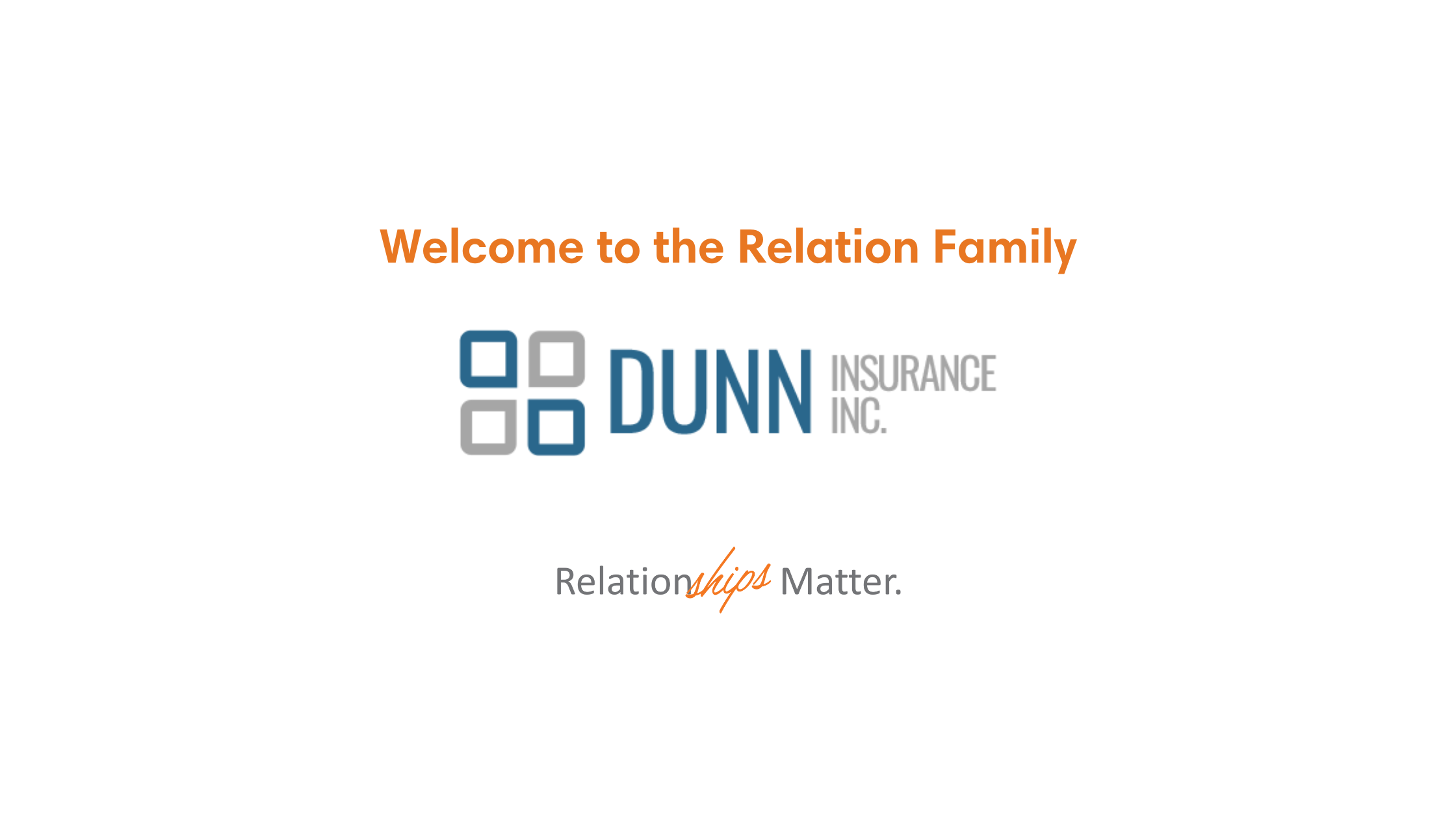 Relation Insurance Services Acquires the Assets of Dunn Insurance, Inc.