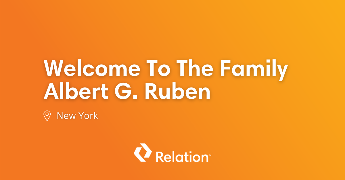 albert-g-ruben-joins-relation-insurance